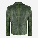 REIGNMARK Men's Vintage Leather Jacket