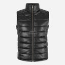 ZAYNAH Quilted Leather Puffer Gilet