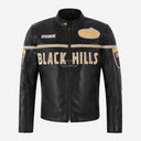 BLACK HILLS Leather Biker Jacket