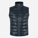 ZAYNAH Quilted Leather Puffer Gilet