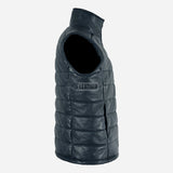 ZAYNAH Quilted Leather Puffer Gilet