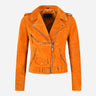 ASTRAE Women’s Suede Biker Jacket