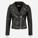 SYSSA Women’s Leather Biker Jacket