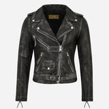 SYSSA Women’s Leather Biker Jacket