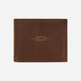 Slim Bifold Vintage Leather Wallet