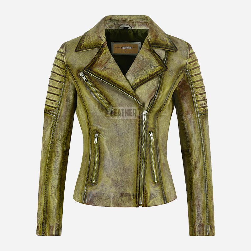 VIONEL Leather Biker Jacket
