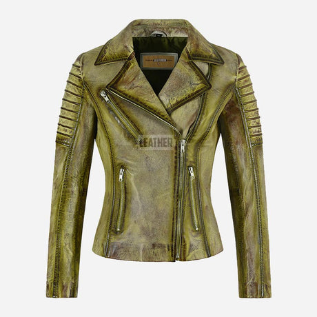 VIONEL Leather Biker Jacket