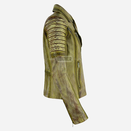 VIONEL Leather Biker Jacket