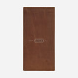 Vintage Leather Long Coat Wallet - RFID Protected