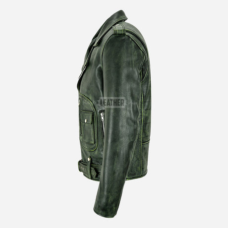 HAYNES Men's Asymmetric Moto Jacket