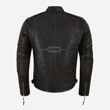 VELKAN Men's Vintage Leather Jacket