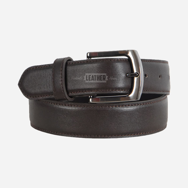 Men's Leather Formal Belt