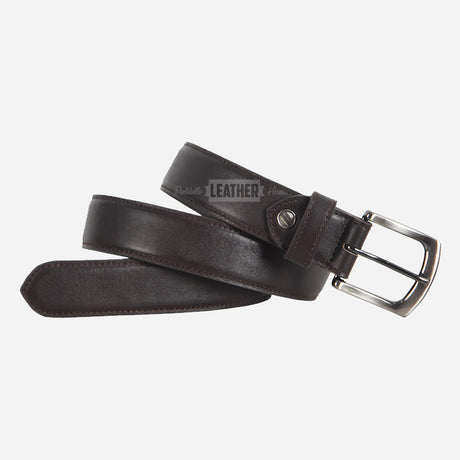 Men's Leather Formal Belt