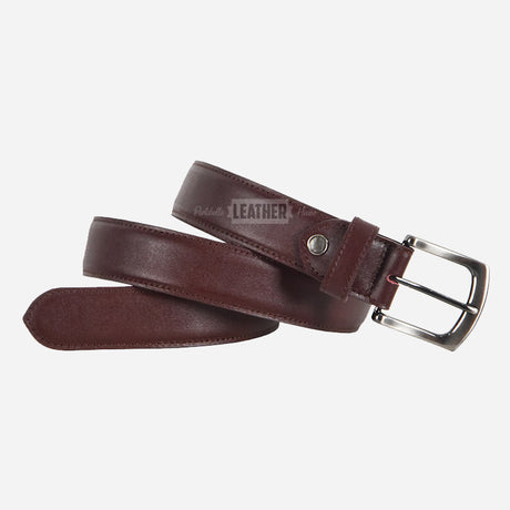 Men's Leather Formal Belt