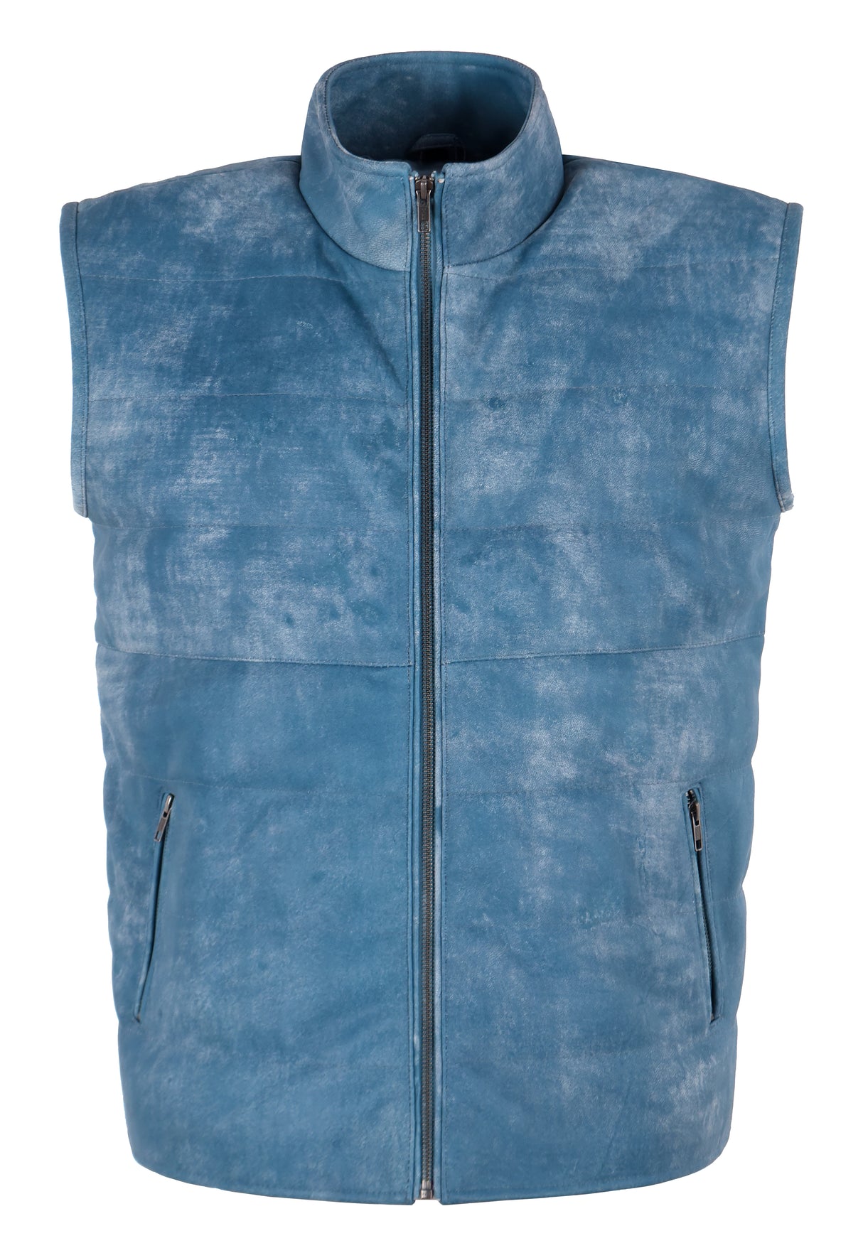 DOFF Men's Leather Gilet