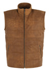 DOFF Men's Leather Gilet