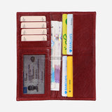 Red Leather Coat Wallet