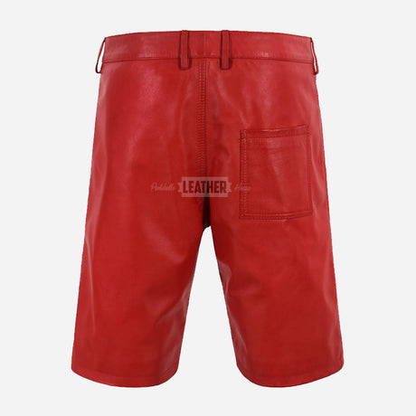 REVVE Men’s Leather Shorts