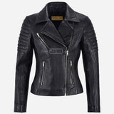 VIONEL Leather Biker Jacket