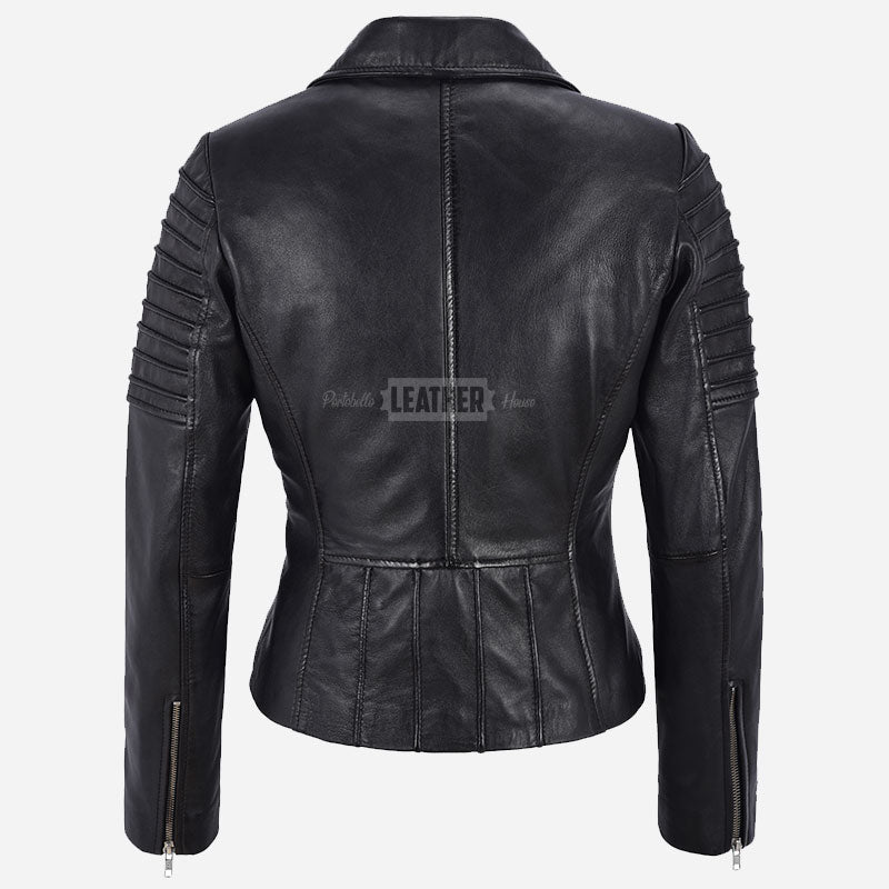 VIONEL Leather Biker Jacket