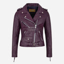 LESSEY Women’s Leather Biker Jacket