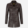 CHANTEL Women's Leather Coat