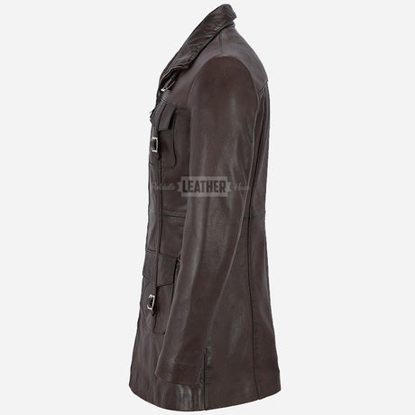 CHANTEL Women's Leather Coat