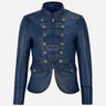 AERYNIX Women's Studded Leather Jacket