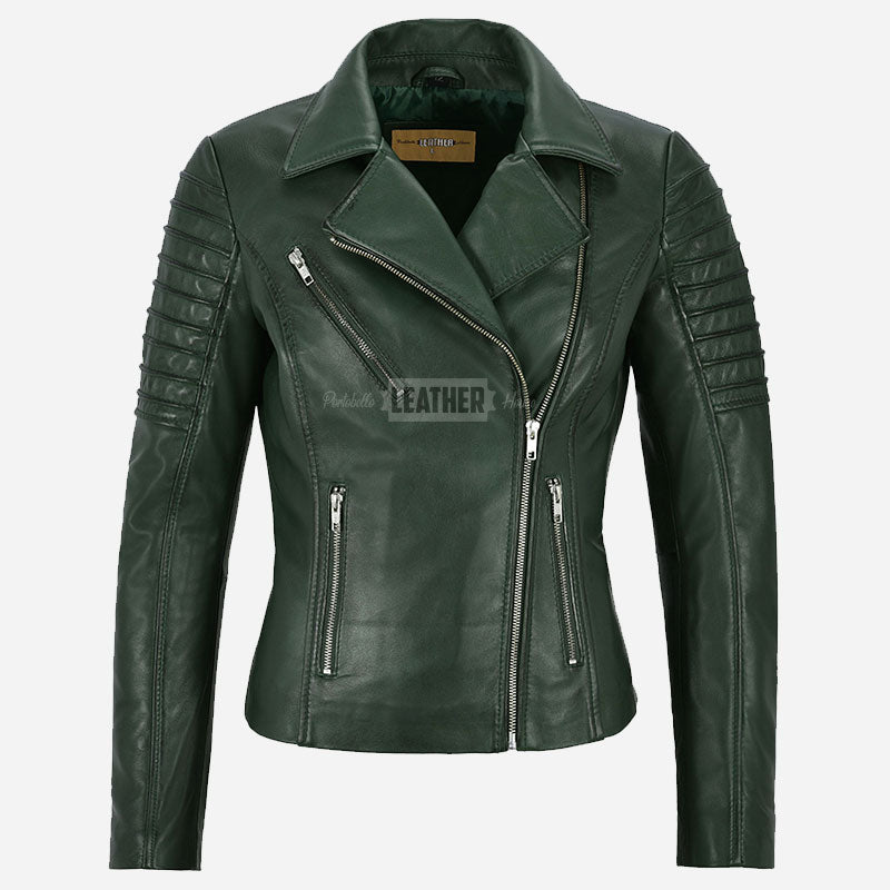 VIONEL Leather Biker Jacket