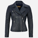 VIONEL Leather Biker Jacket