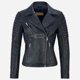 VIONEL Leather Biker Jacket
