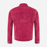 JAXLEY Men's Suede Trucker Jacket