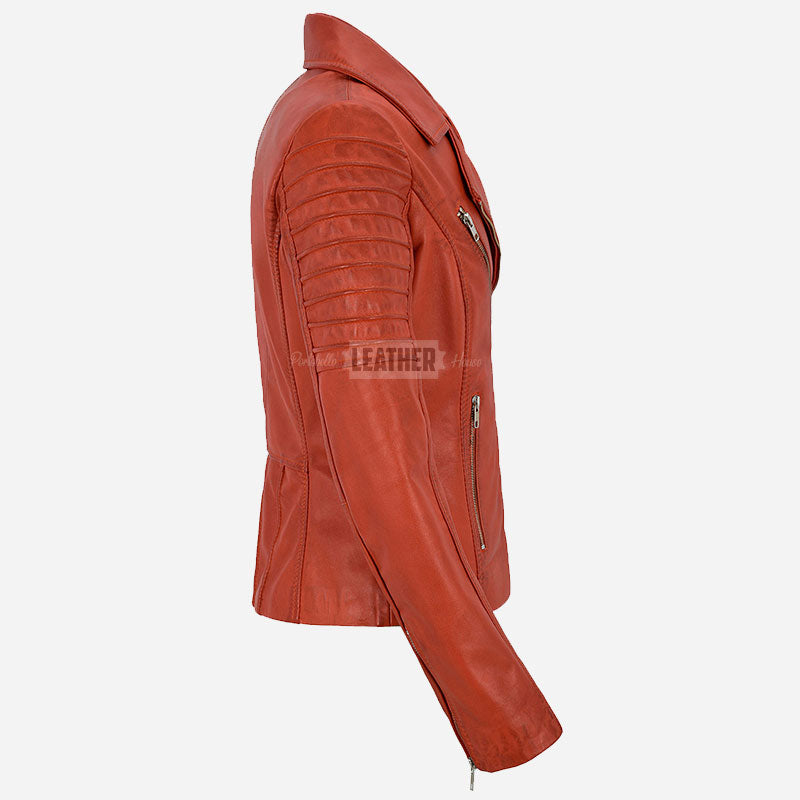VIONEL Leather Biker Jacket