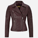 VIONEL Leather Biker Jacket