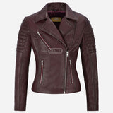 VIONEL Leather Biker Jacket