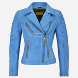 VIONEL Leather Biker Jacket