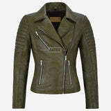 VIONEL Leather Biker Jacket