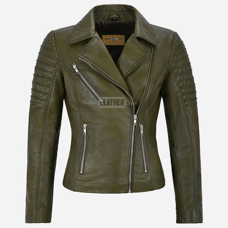 VIONEL Leather Biker Jacket
