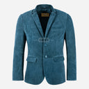 MALRIN Men's Suede Leather Blazer
