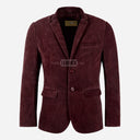 MALRIN Men's Suede Leather Blazer