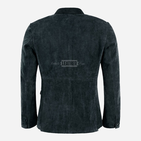 MALRIN Men's Suede Leather Blazer