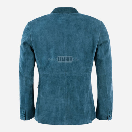 MALRIN Men's Suede Leather Blazer