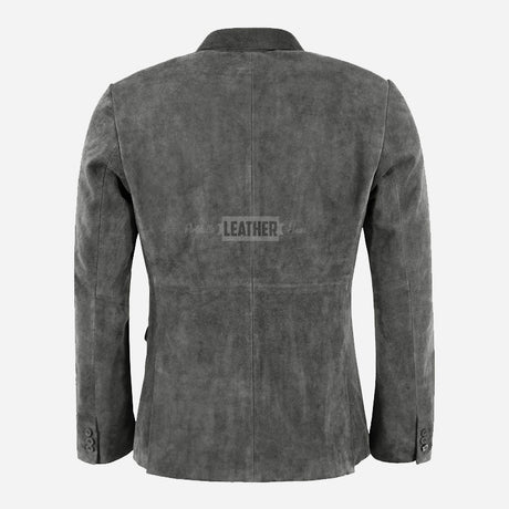 MALRIN Men's Suede Leather Blazer