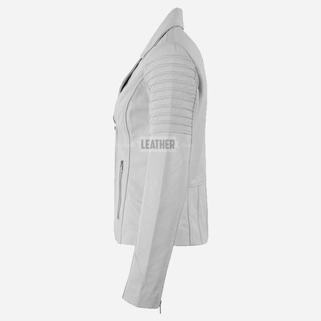 EMBERLYN Women's Leather Biker Jacket