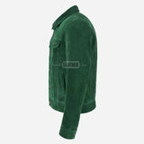 JAXLEY Men's Suede Trucker Jacket