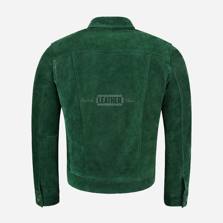 JAXLEY Men's Suede Trucker Jacket