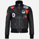 Women’s Top Gun Flight Jacket Black