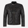 BENNY Men's Leather Racer Jacket Vintage