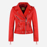 LESSEY Women’s Leather Biker Jacket
