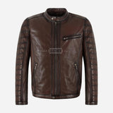 DRAVYN Men's Leather Jacket